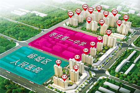 清河小学附近河畔豪庭3室2厅2卫69万121m2毛坯房出售